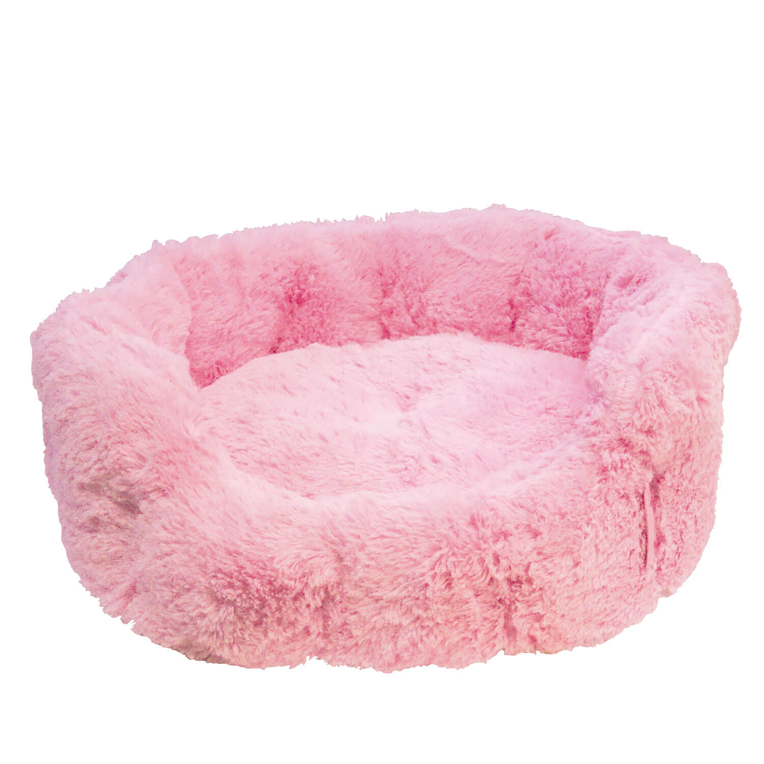Cama peluche para perro - ROSA image