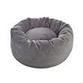 Cama redonda velvet gris image 0