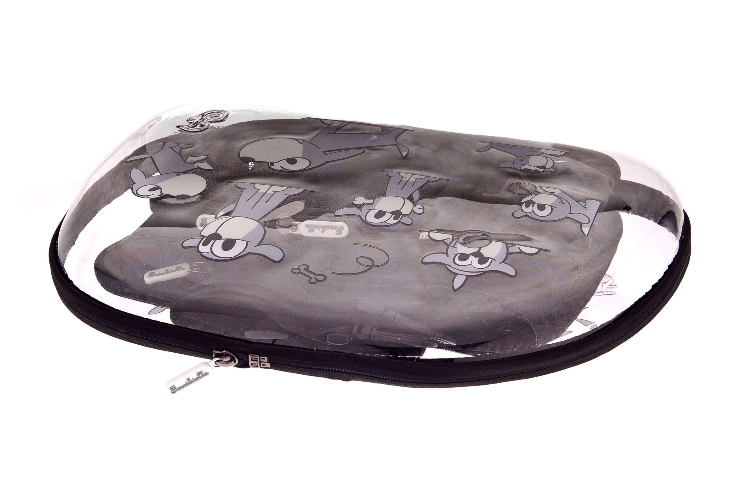 Bolso viaje perros transparente image 2