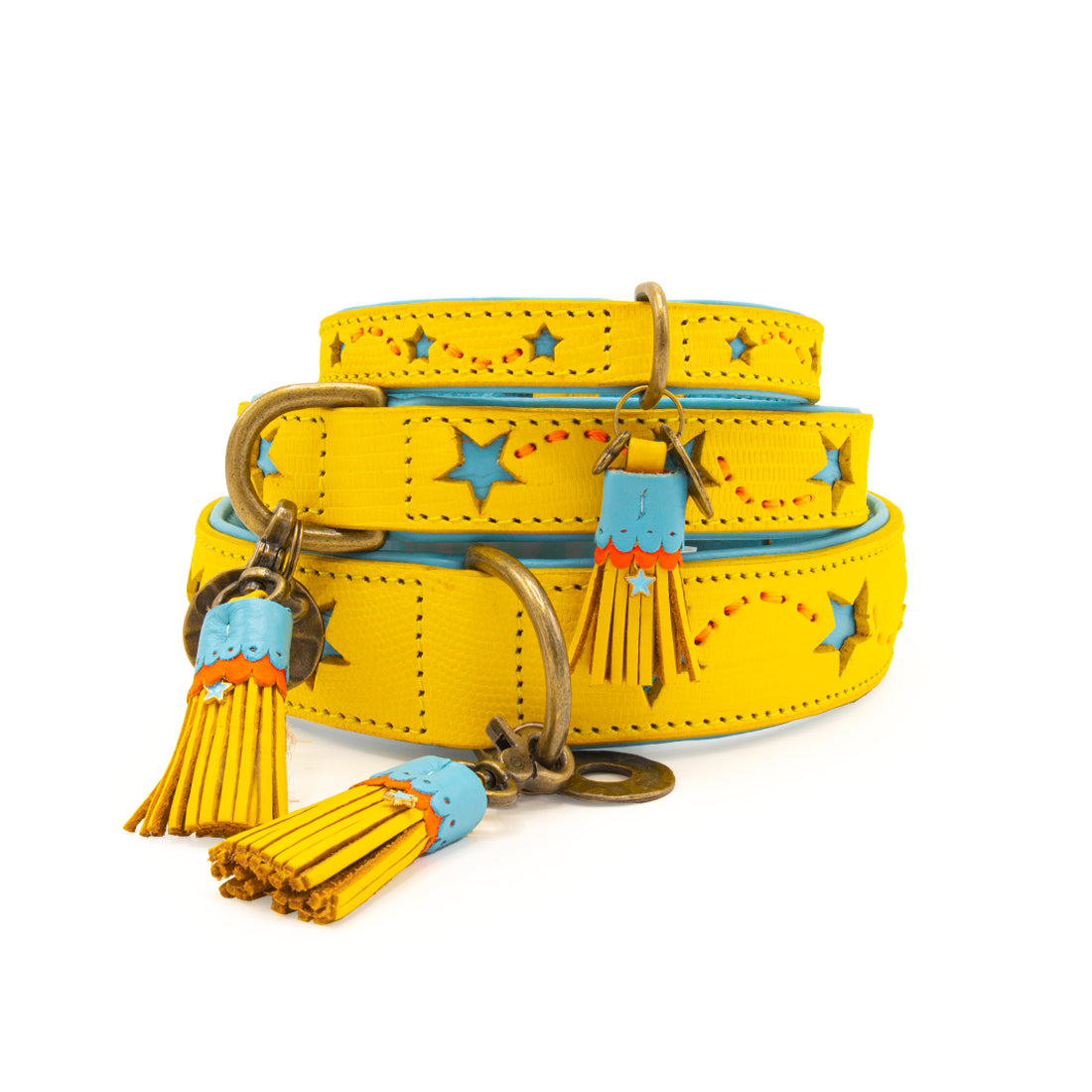Dwam Collar Amarillo Estrellas image 0