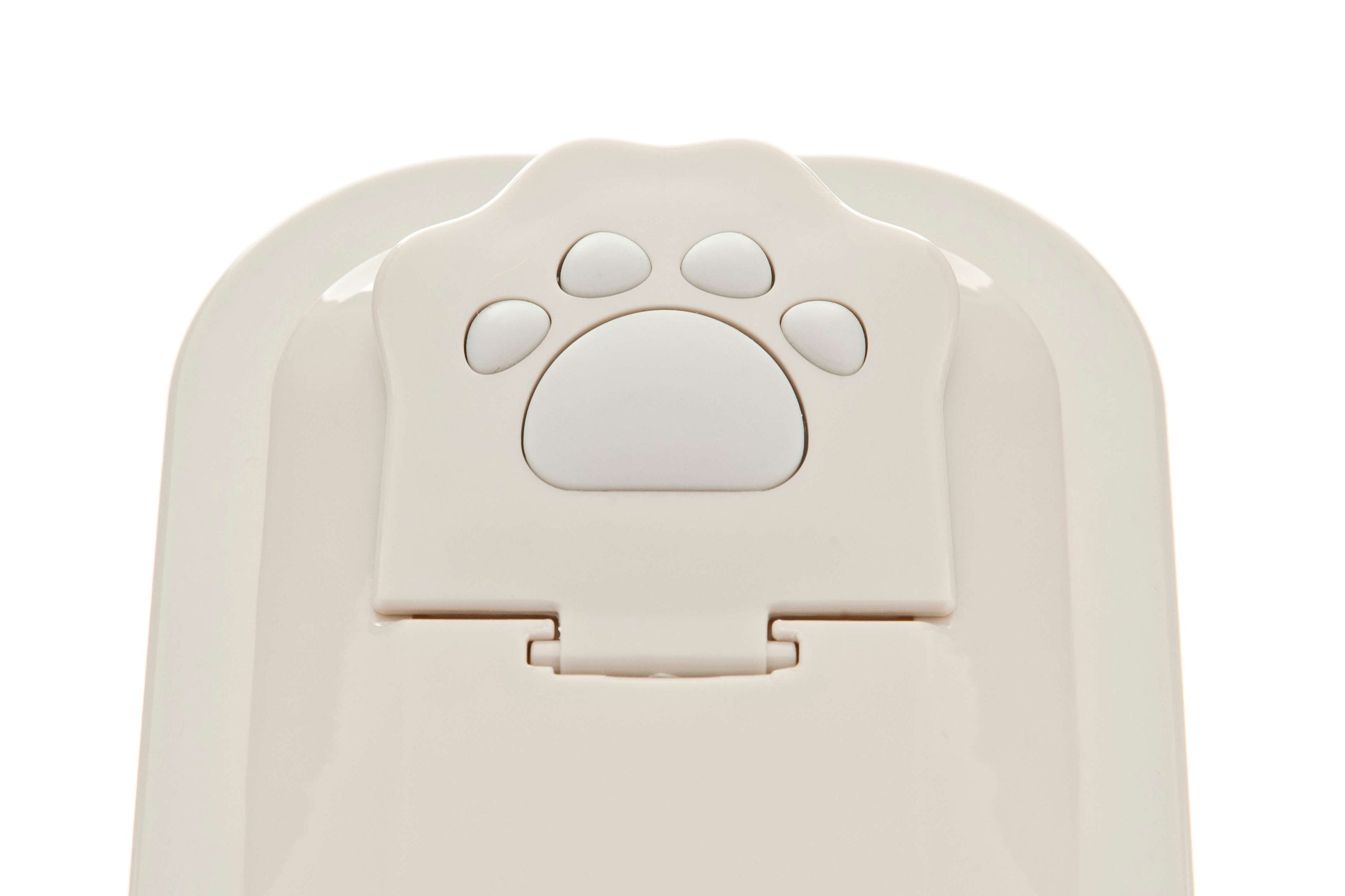 Caja hermética de snacks y pienso gris image 4