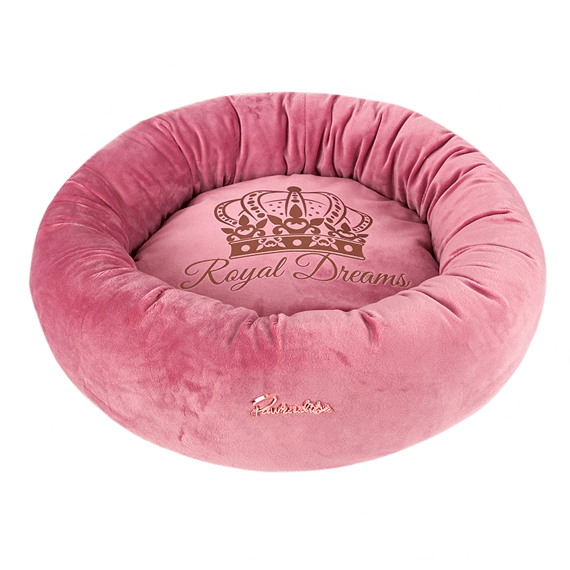 Cama Donuts Royal Rosa Empolvado Pawradise image 0