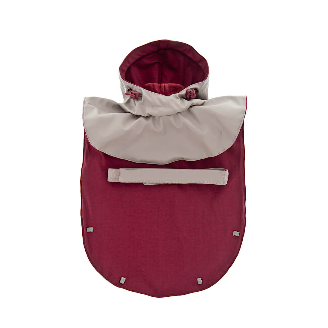 Capa de lluvia perro beige image 0