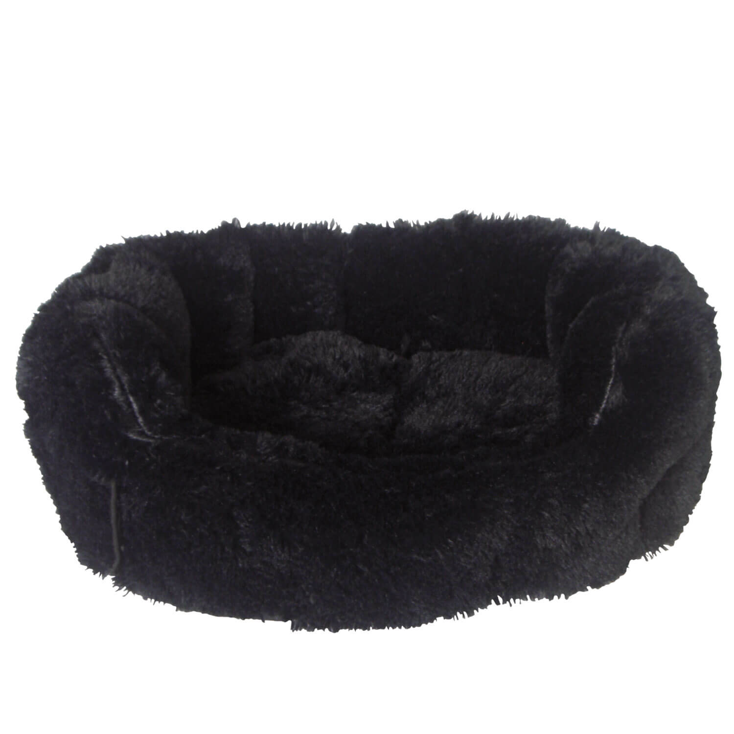 Cama peluche para perro - NEGRO AZULADO image