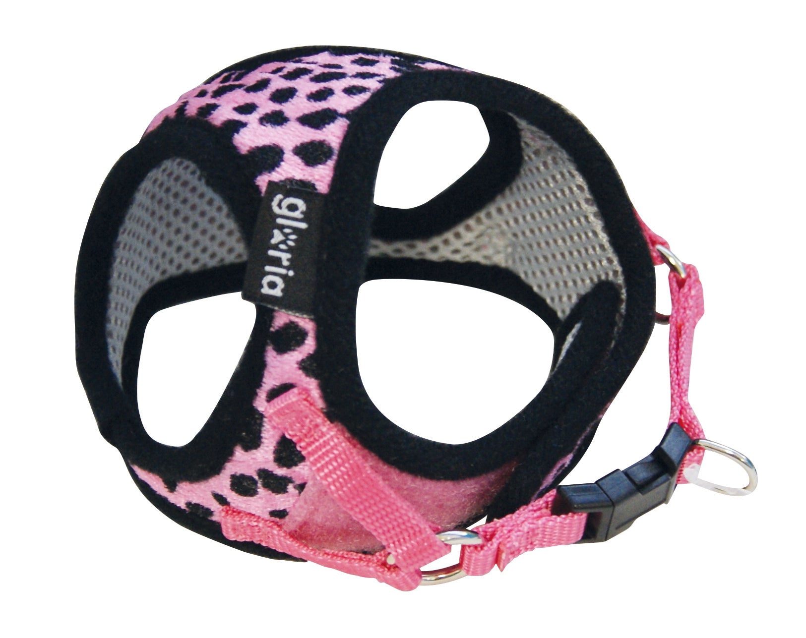 Arnés leopardo naranja XS - Rosa image