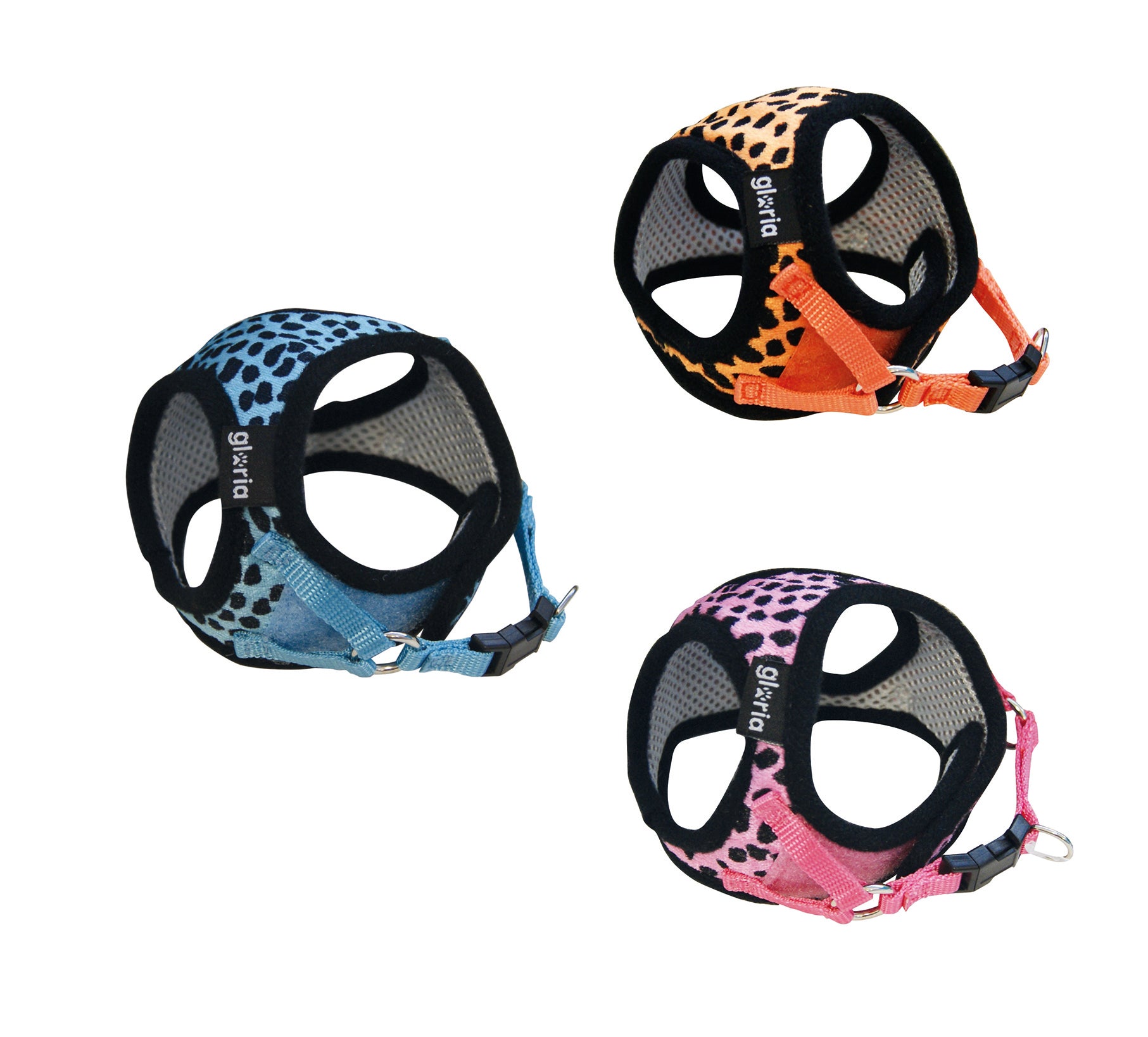 Arnés leopardo naranja XS image 1