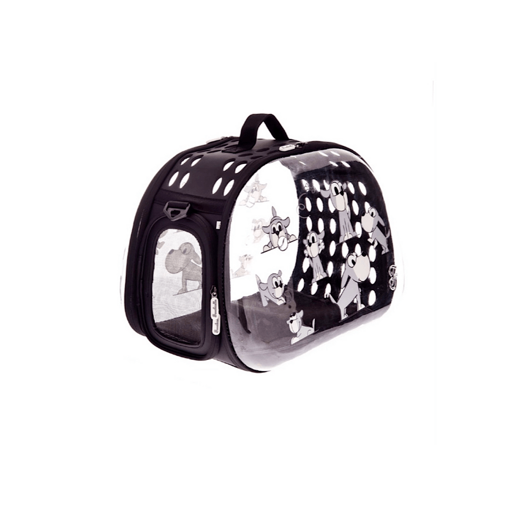 Bolso viaje perros transparente image 0