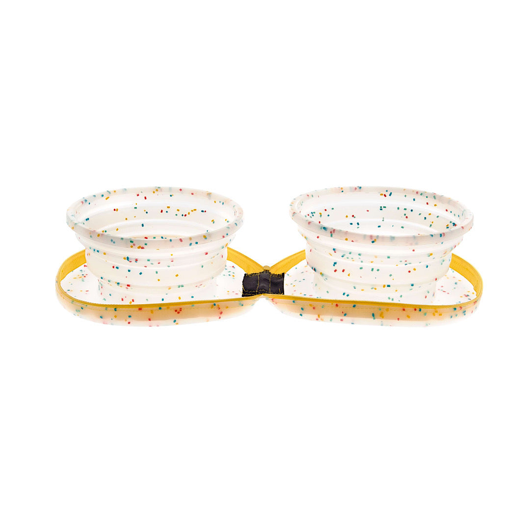 Cuenco de viaje doble Confeti image 0